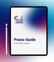 Titelbild des Praxis-Guides „Inaktive Kunden reaktivieren“