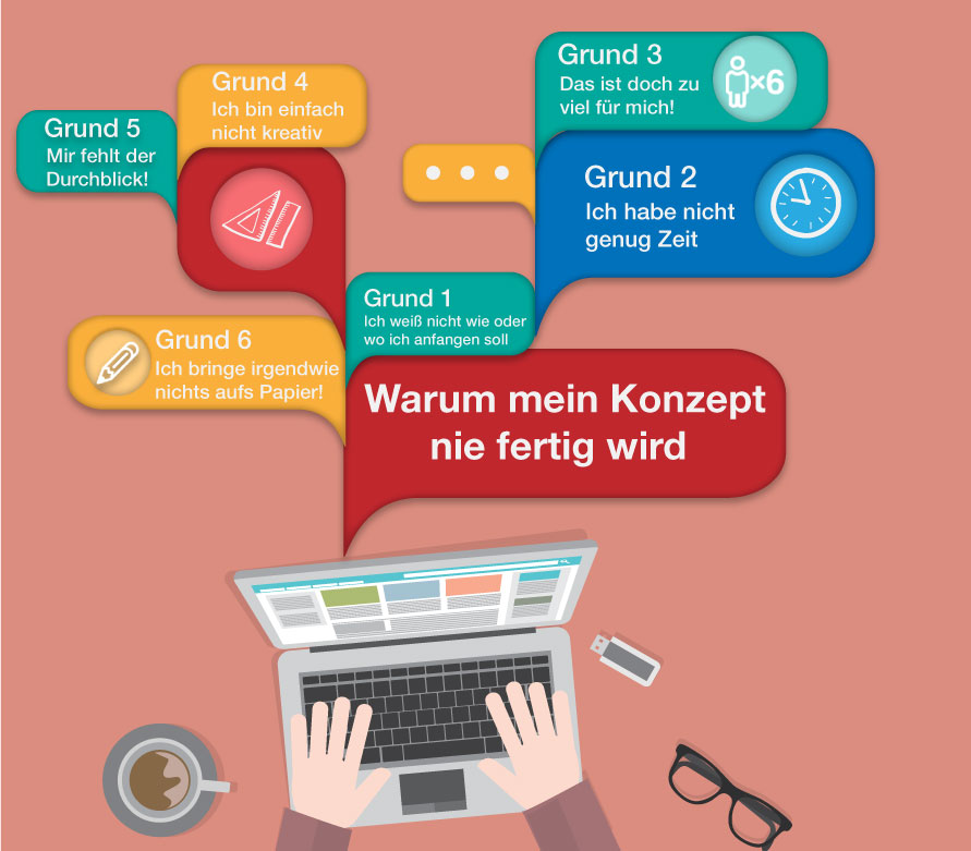 6 Gründe, warum dein Marketing-Konzept im Sand verläuft