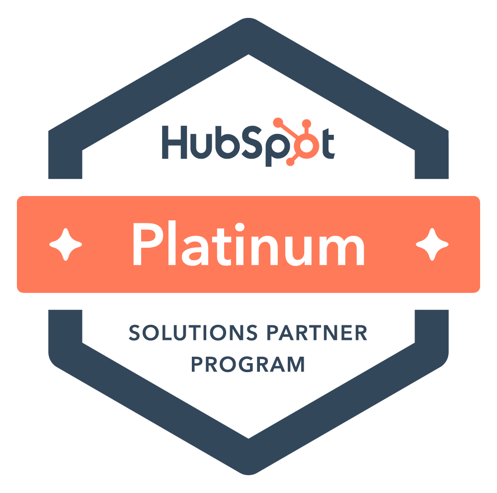 HubSpot Platinum Partner Badge